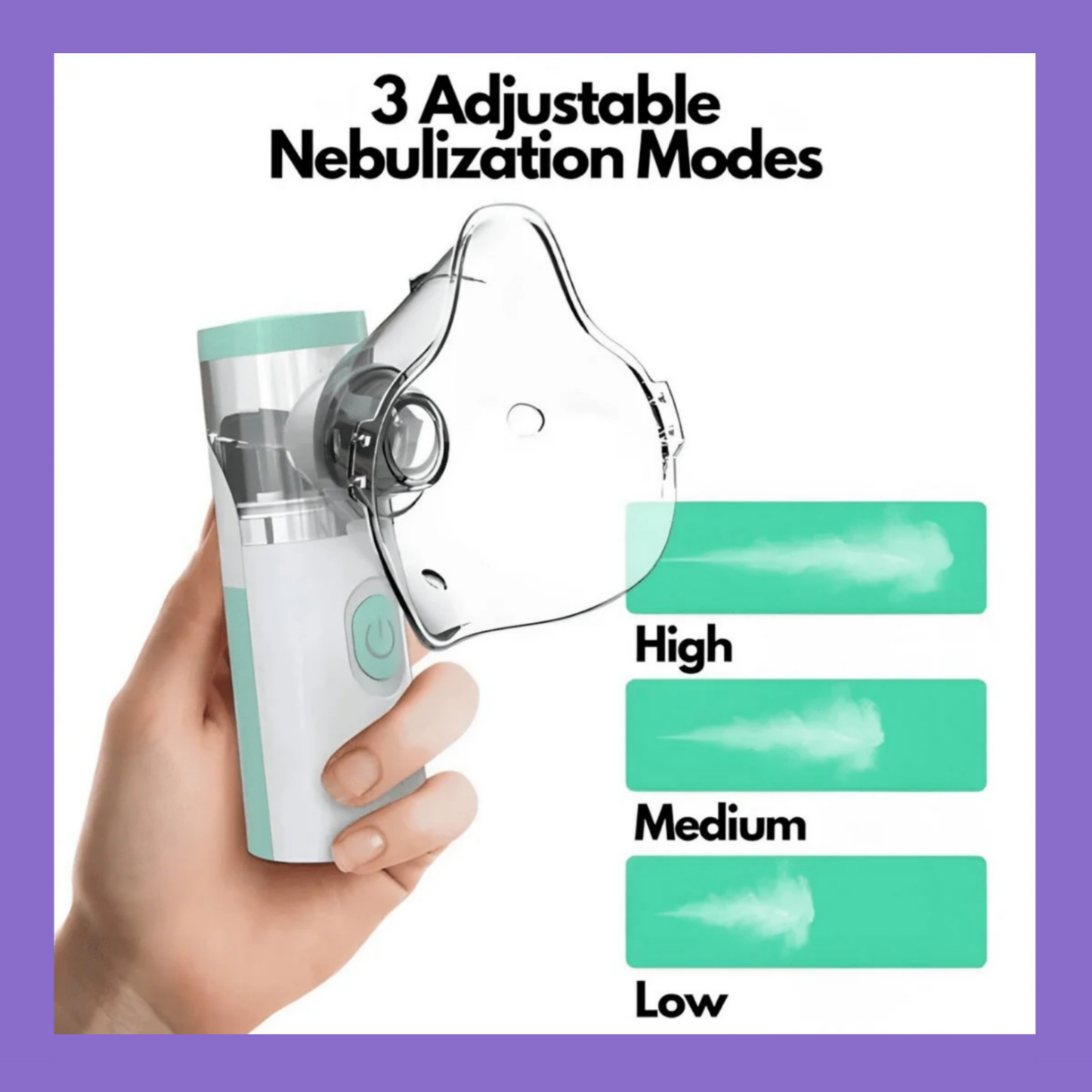 Motemas Portable Nebulizer